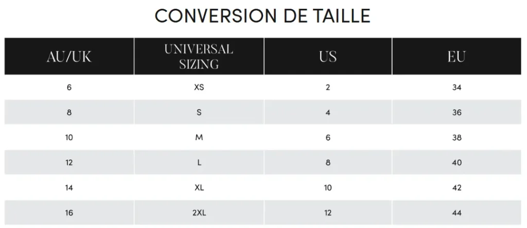 Agence ézé+ - Understanding the Garment Measurement Technical Sheet for a Perfect Fit