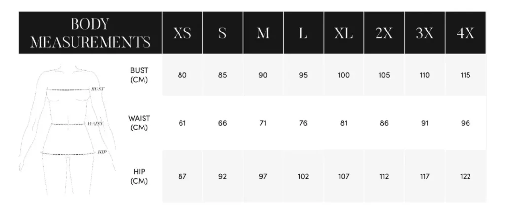 Agence ézé+ - Understanding the Garment Measurement Technical Sheet for a Perfect Fit